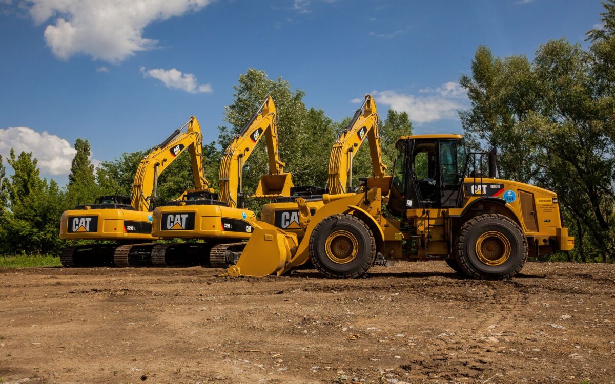 Utah construction equipment rental yard showing short-term and long-term lease options for contractors